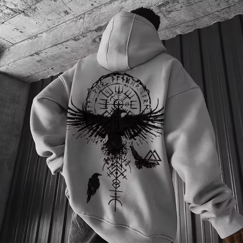 MelForx Casual Solid Color Hoodie