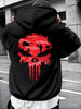 MelForx  Men's Knit Hoodie Black