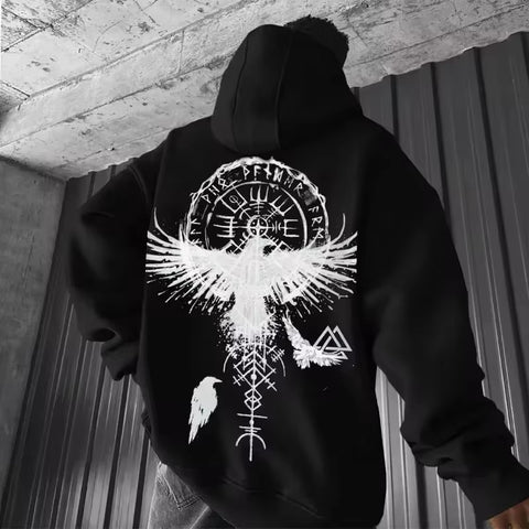 MelForx Casual Solid Color Hoodie